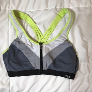 Victoria’s Secret zip front sports bra
